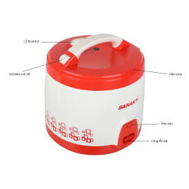Nồi cơm điện SANAKY 1.8L SNK184T